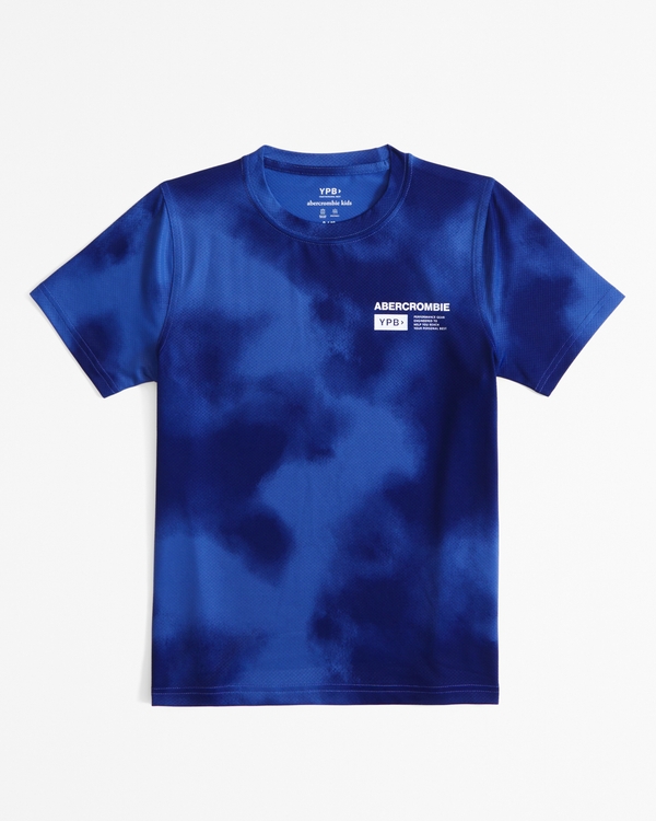 ypb active logo tee, Blue Dye