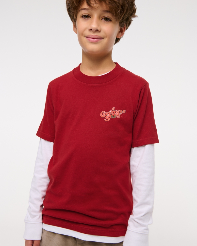 a christmas story graphic tee