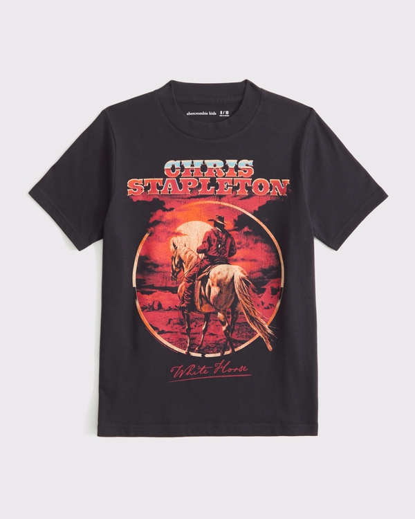 chris stapleton graphic tee, Dark Gray view 1