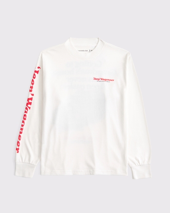 [JEEP]★23FW★Wagoneer Sleeve Print Half Neck Sweatshirt JEEP]☆23FW☆Wagoneer Sleeve Print Half Neck Sweatshirt