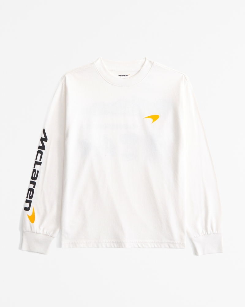 mclaren long-sleeve graphic tee