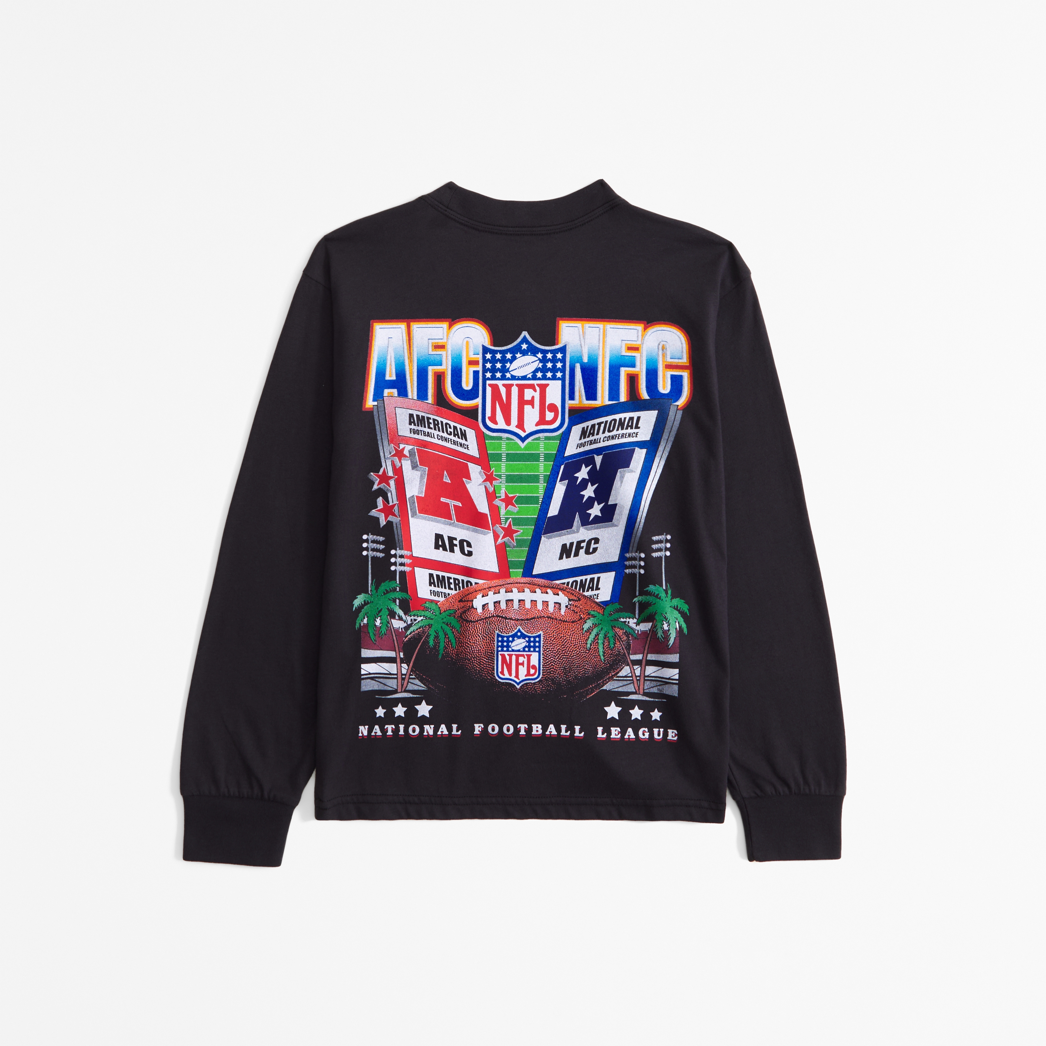 Abercrombie & Fitch Kids' Nfl Long-sleeve Graphic Tee