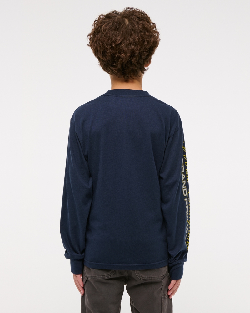 oracle red bull racing long-sleeve graphic tee