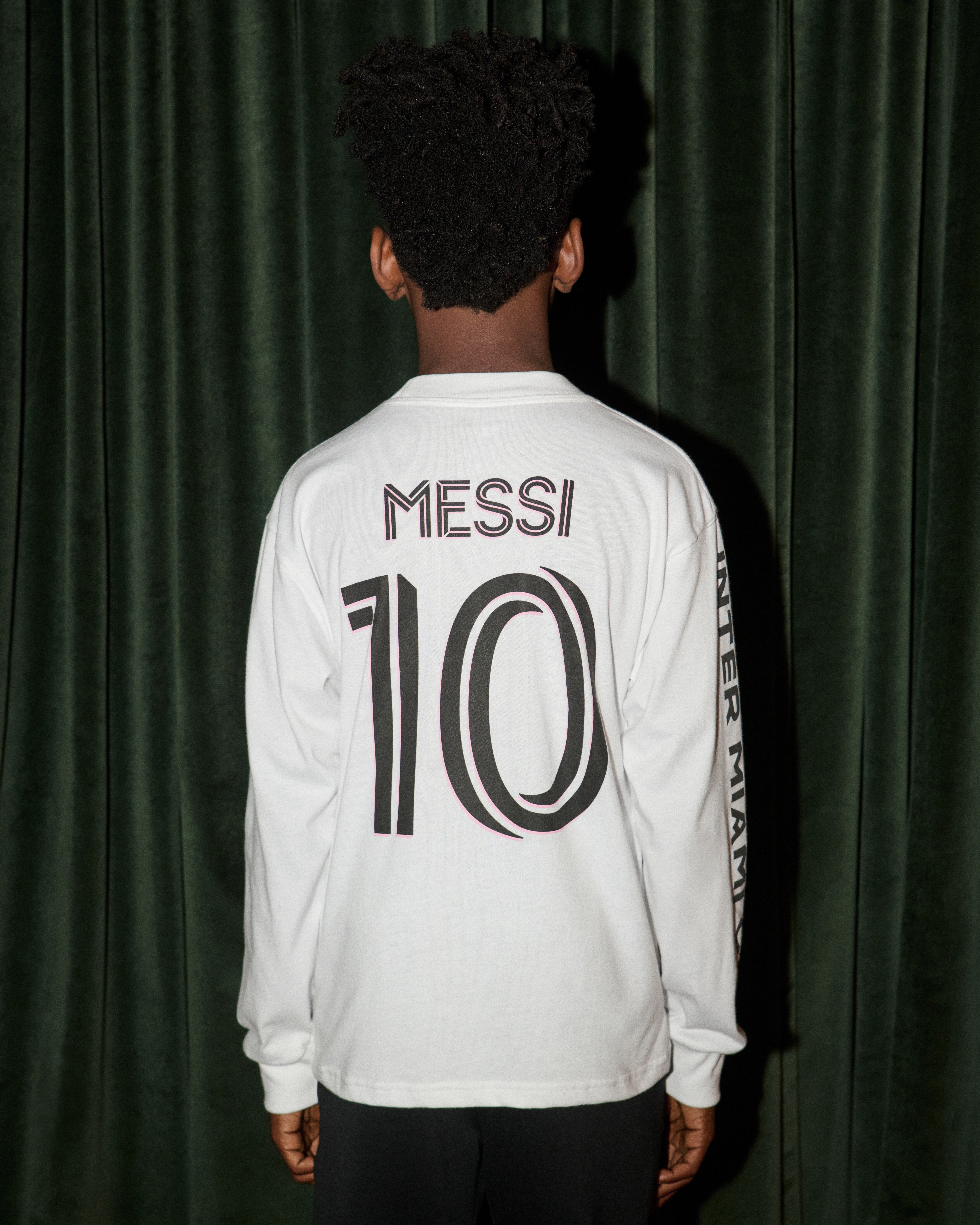 Camiseta messi manga larga online