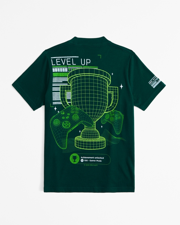 xbox graphic tee, Dark Green