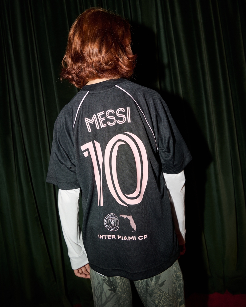 lionel messi short-sleeve fashion top