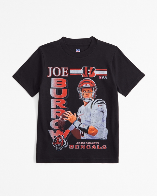 joe burrow graphic tee, Black - Joe Burrow view 1