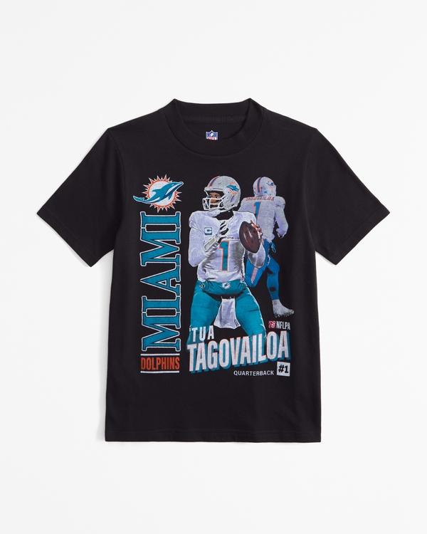 tua tagovailoa graphic tee, Black - Tua Tagovailo view 1