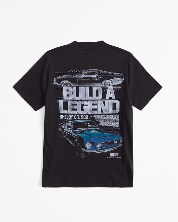 shelby cobra graphic tee, Dark Gray