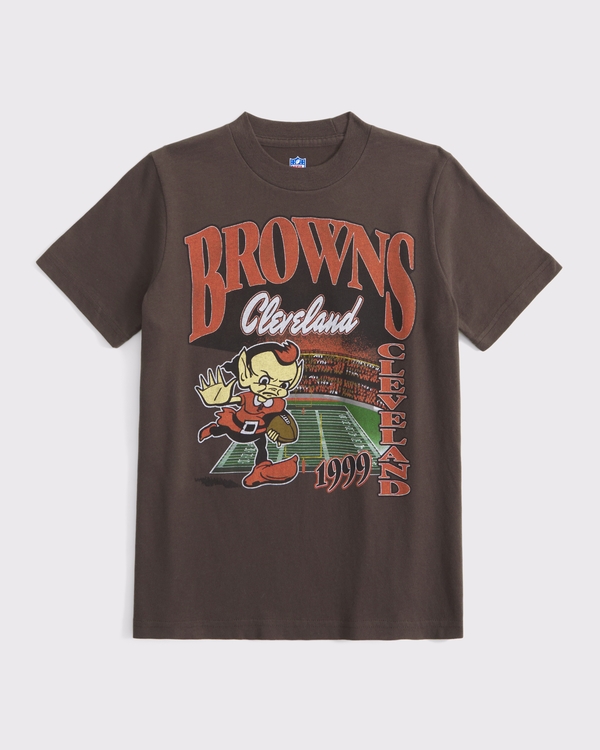 cleveland browns graphic tee, Brown - Browns view 1