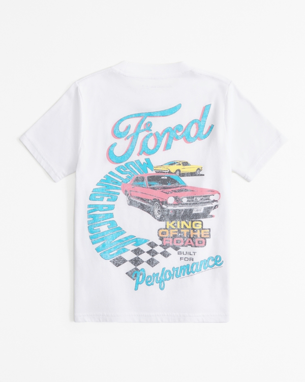 ford graphic tee, White