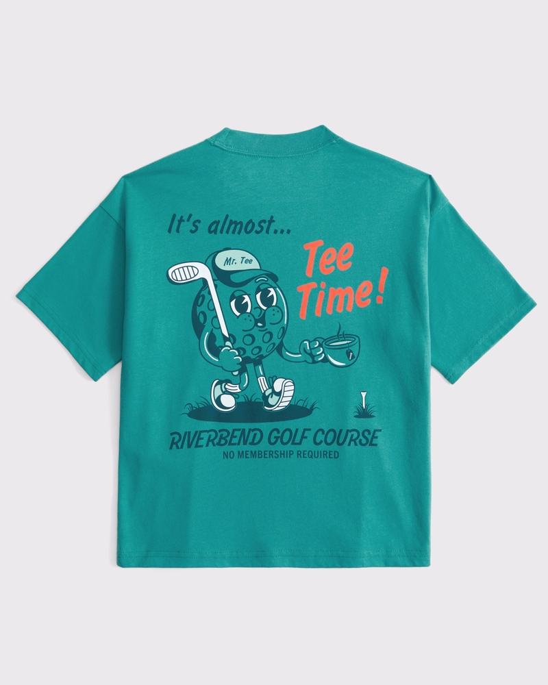 sporty graphic tee