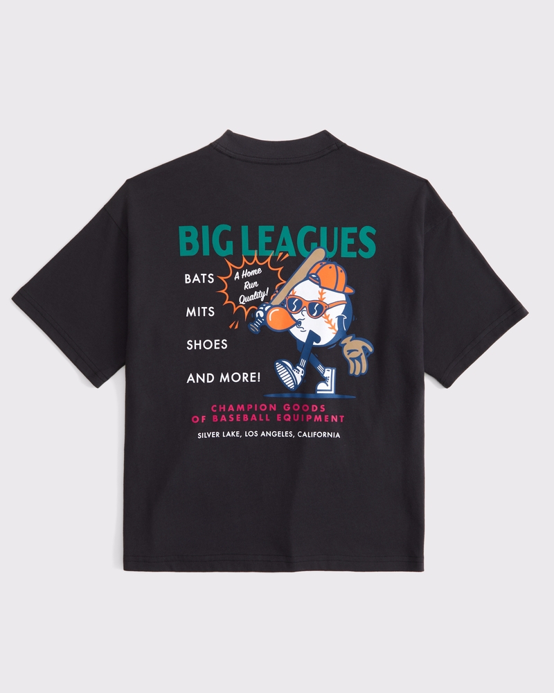 sporty graphic tee