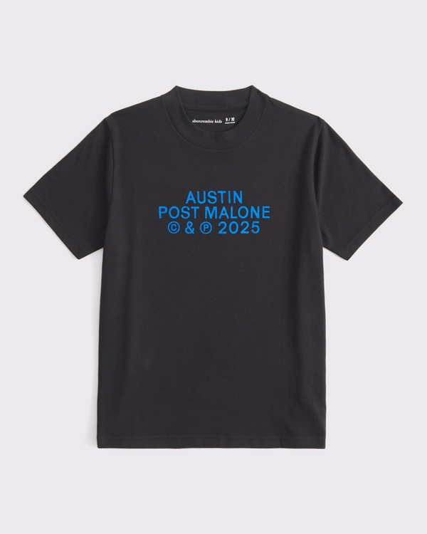 post malone graphic tee, Dark Gray view 2
