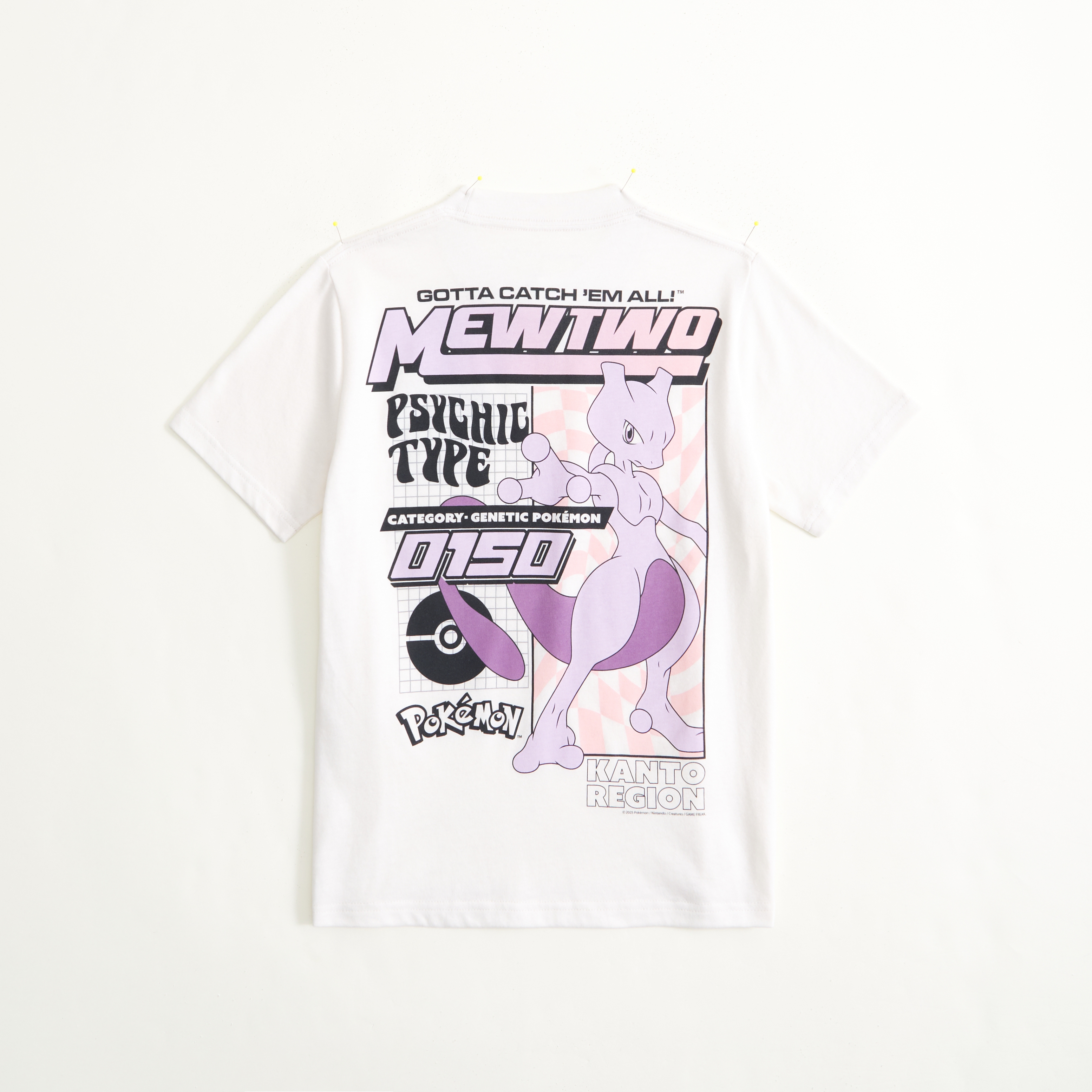 Abercrombie & Fitch Kids' Pokemon Graphic Tee In White