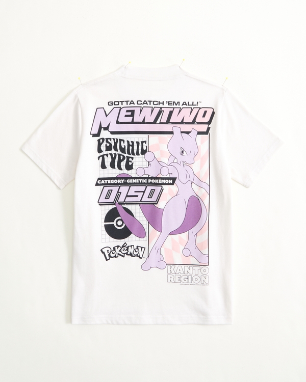 pokemon graphic tee, Cream view 1