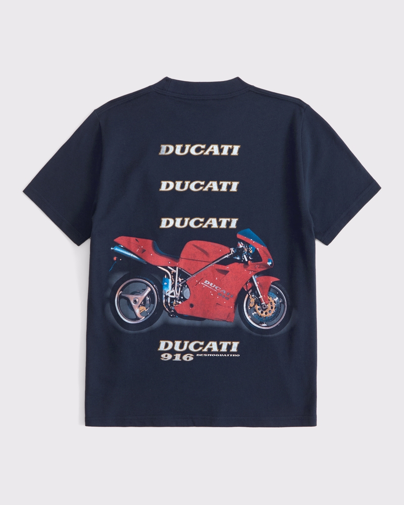 ducati motorcycle graphic tee