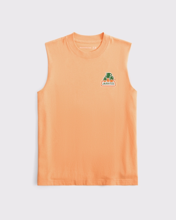 jarritos graphic tank, Orange view 2