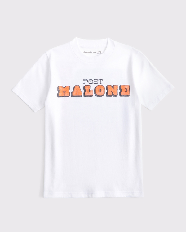 post malone graphic tee, White view 2
