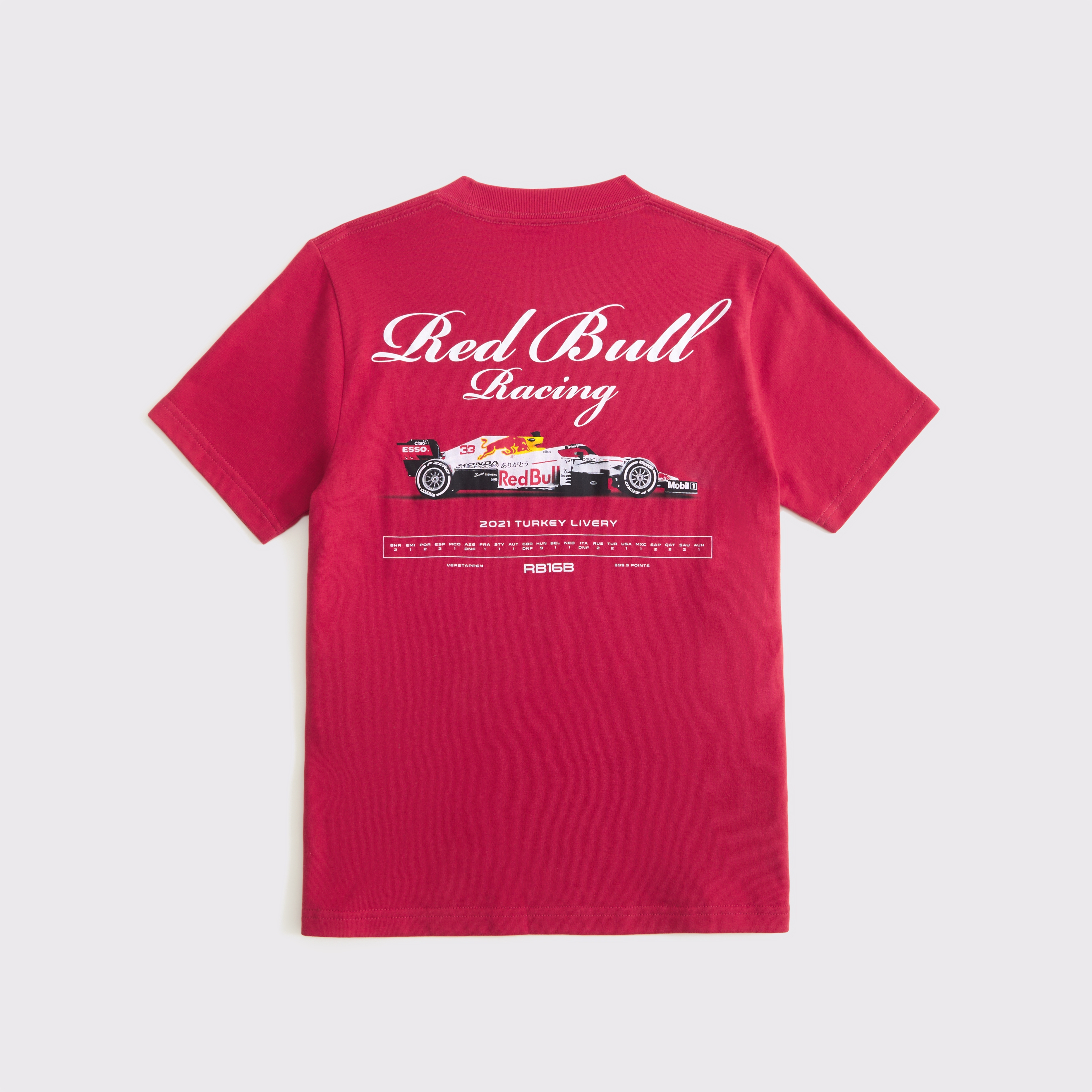 boys oracle red bull racing graphic tee | boys tops