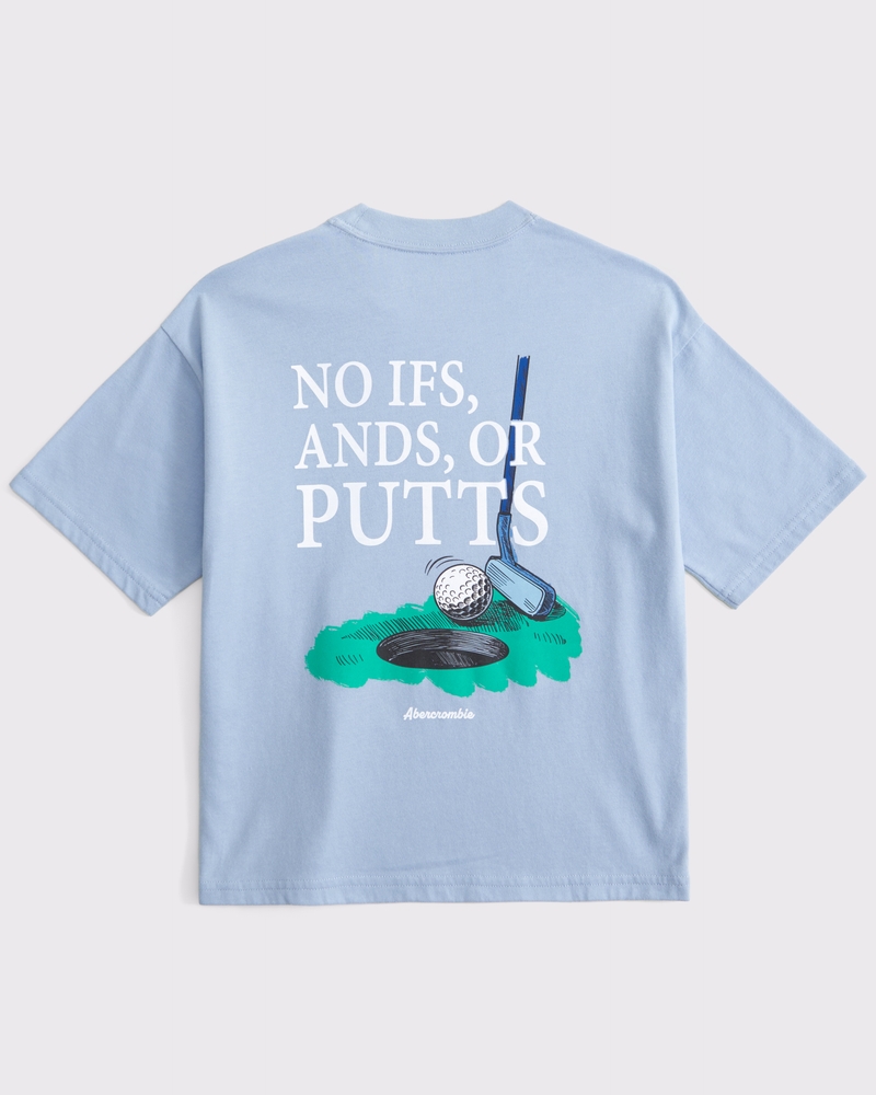 abercrombie golf club graphic tee