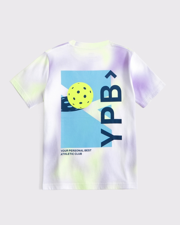 ypb imagery graphic logo tee, Purple Dye Pattern view 1
