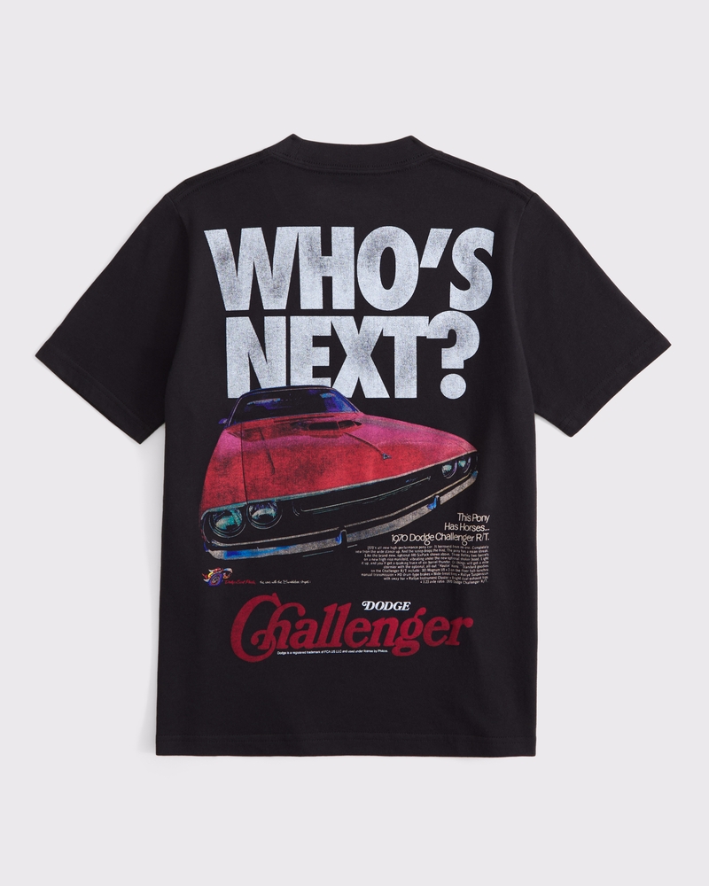 dodge challenger graphic tee