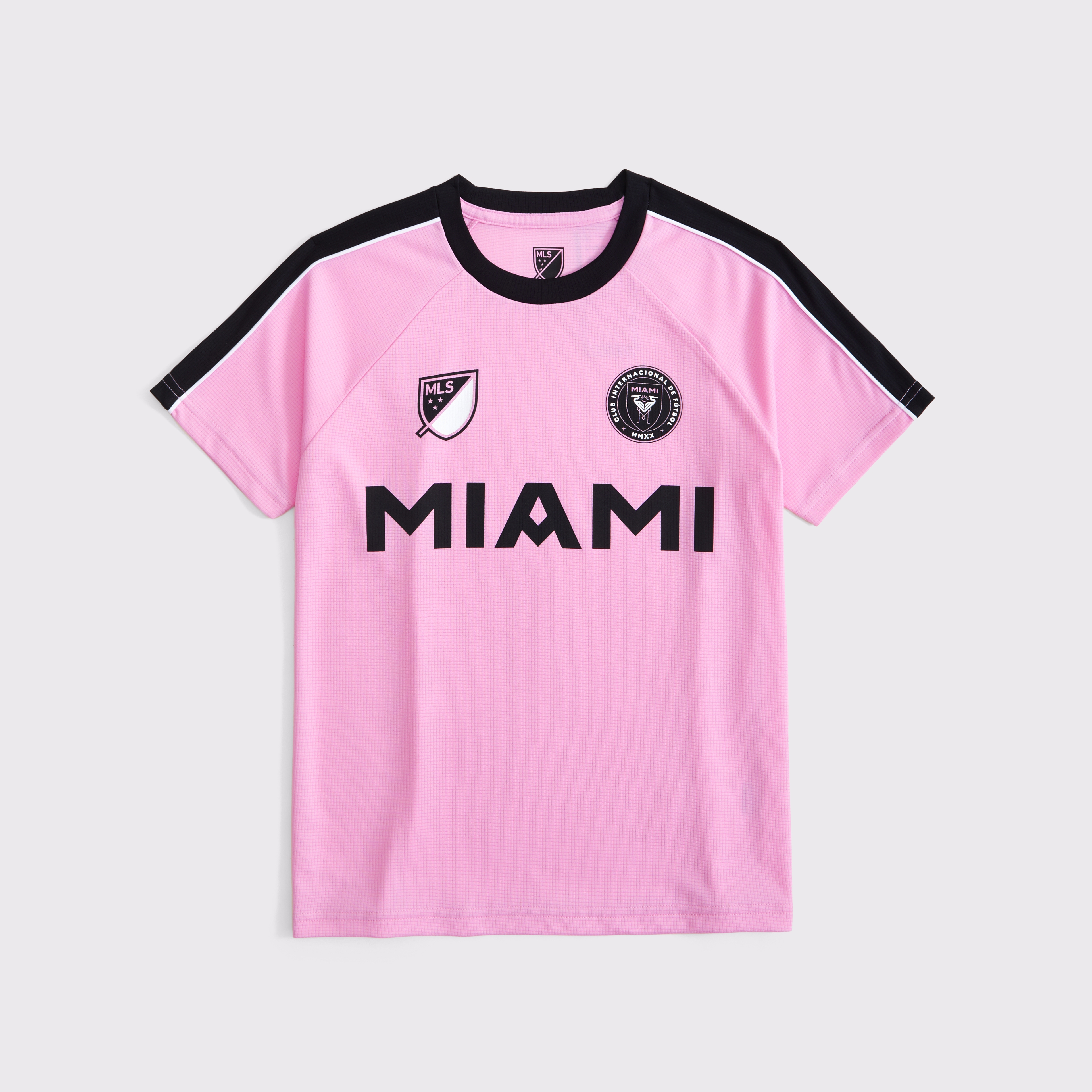 Abercrombie & Fitch Kids' Inter Miami Cf Short-sleeve Fashion Top In Multi