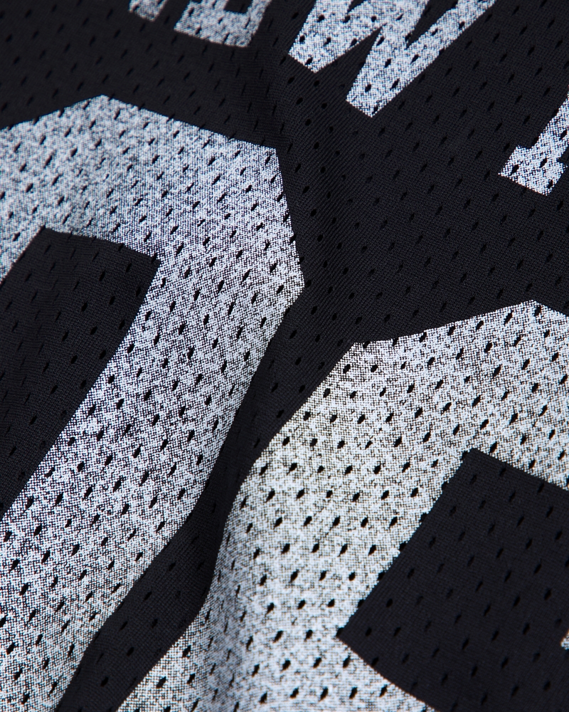 mesh football graphic tee