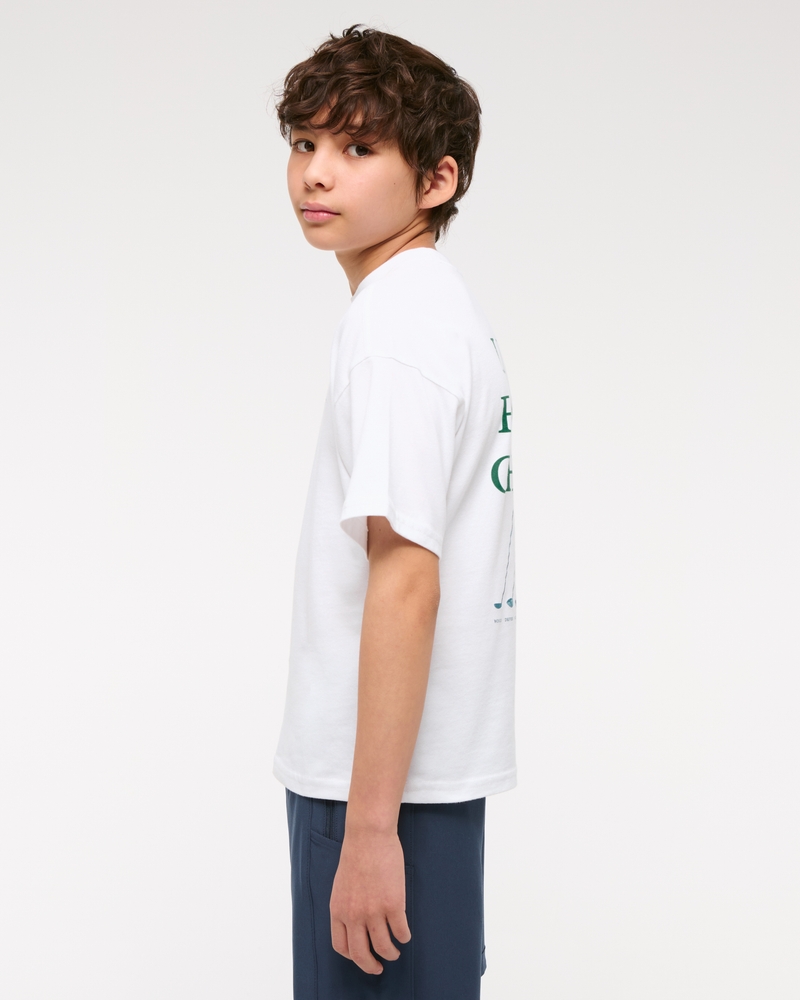 abercrombie golf club graphic tee