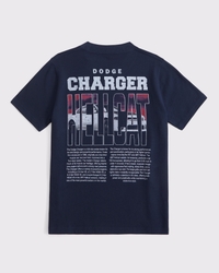 dodge charger graphic tee