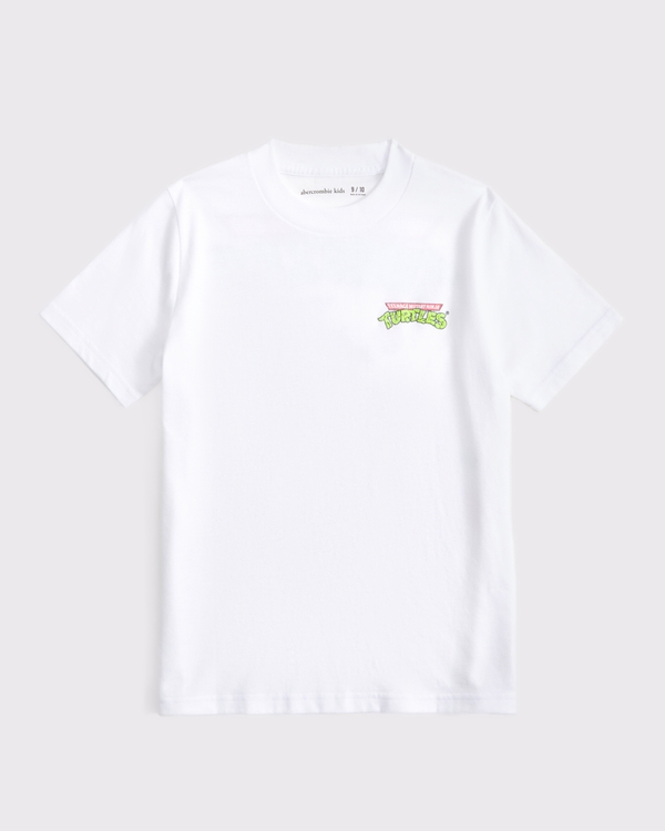 teenage mutant ninja turtles graphic tee, White view 2