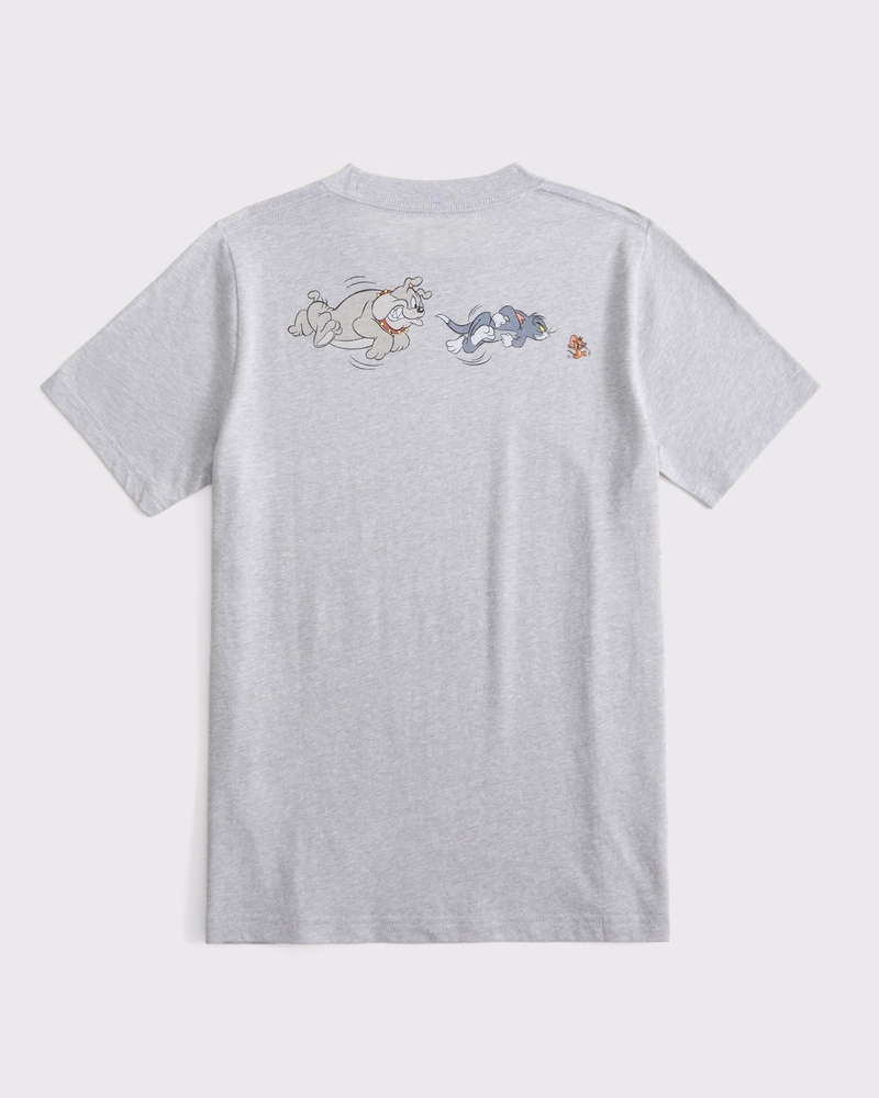 tom and jerry graphic tee