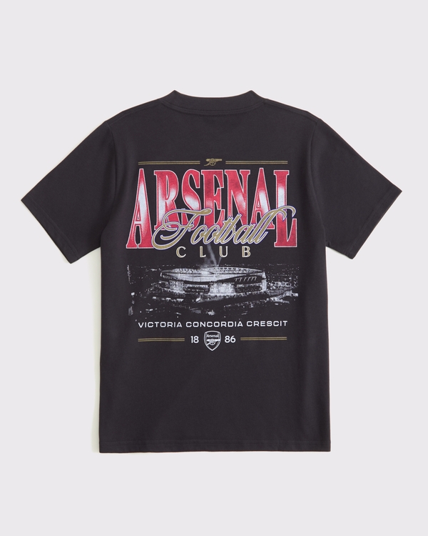 arsenal fc graphic tee, Dark Gray view 1