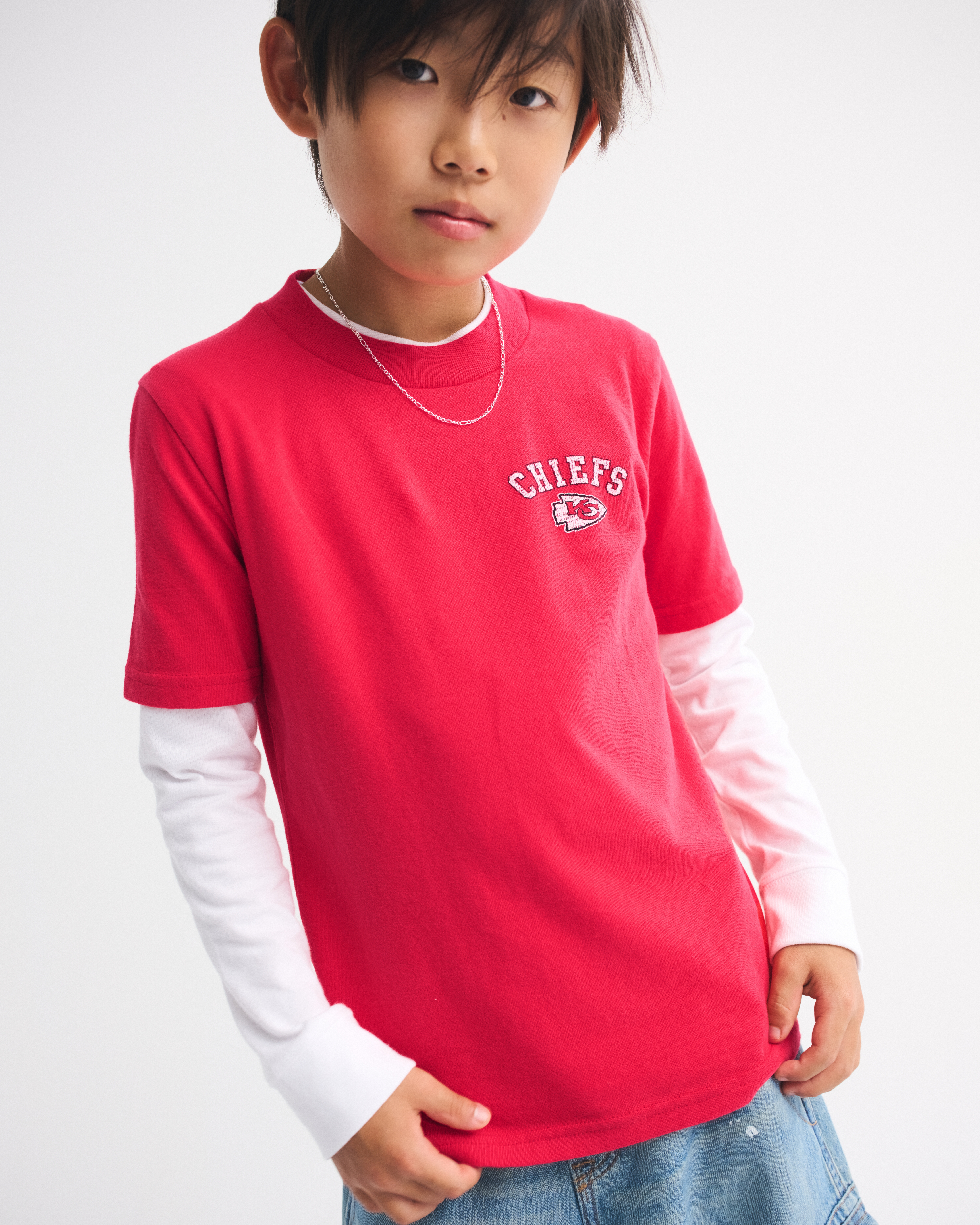 Abercrombie & Fitch Kids' Kansas City Chiefs Graphic Tee