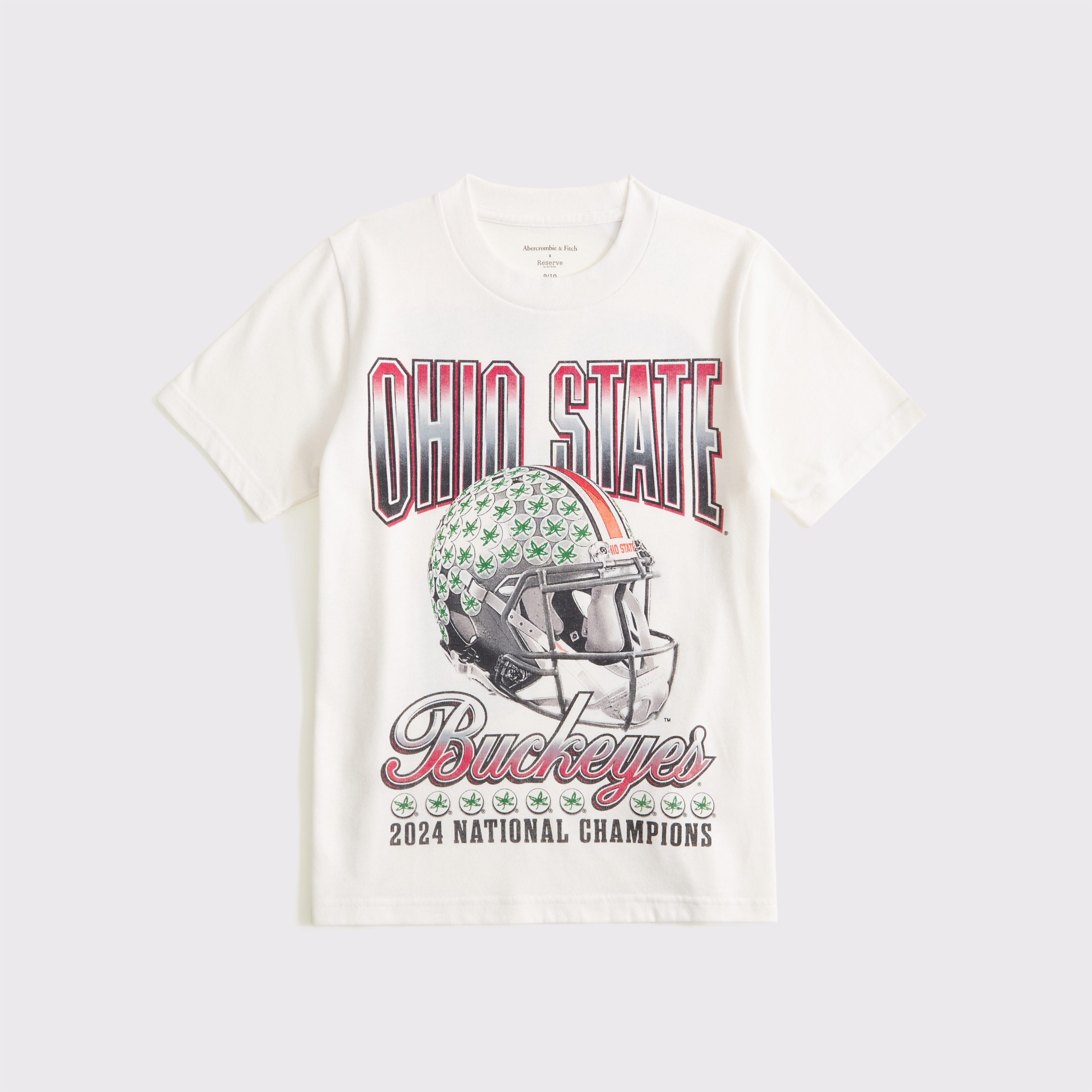 Abercrombie & Fitch Kids' The Ohio State University Graphic Tee In White