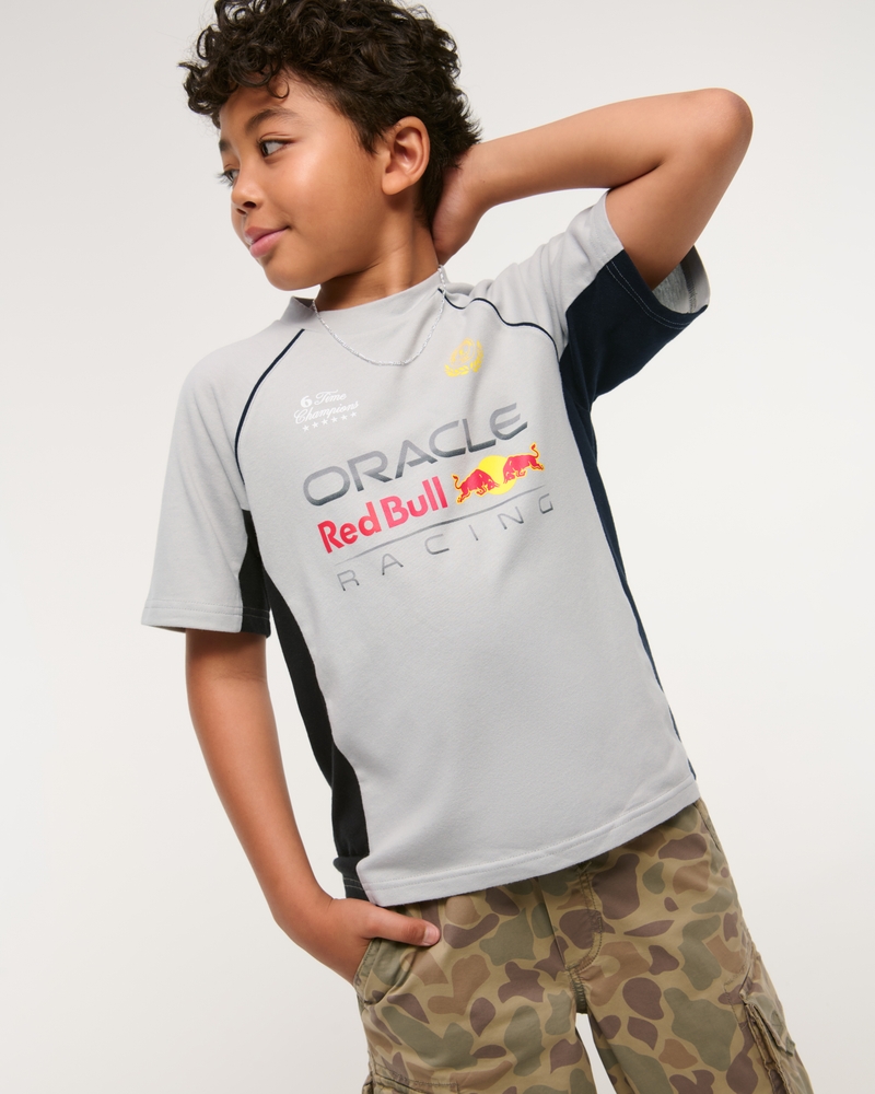 oracle red bull racing short-sleeve fashion top