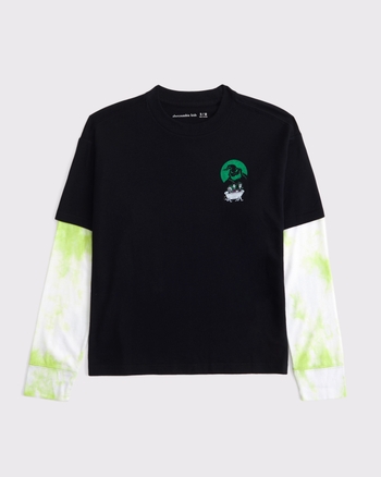 nightmare before christmas twofer graphic tee