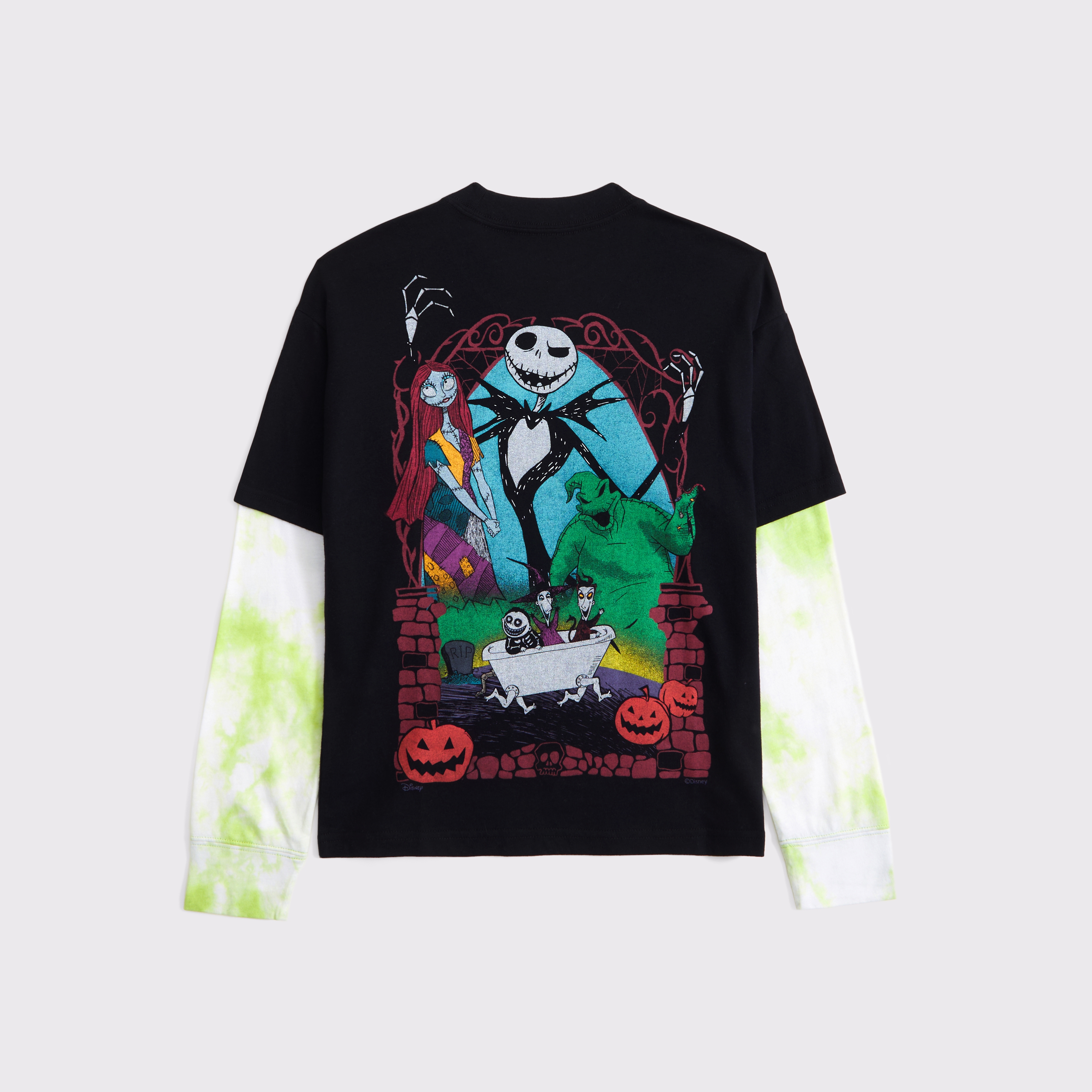 Abercrombie & Fitch Kids' Nightmare Before Christmas Twofer Graphic Tee In Multi