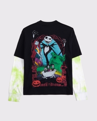 nightmare before christmas twofer graphic tee