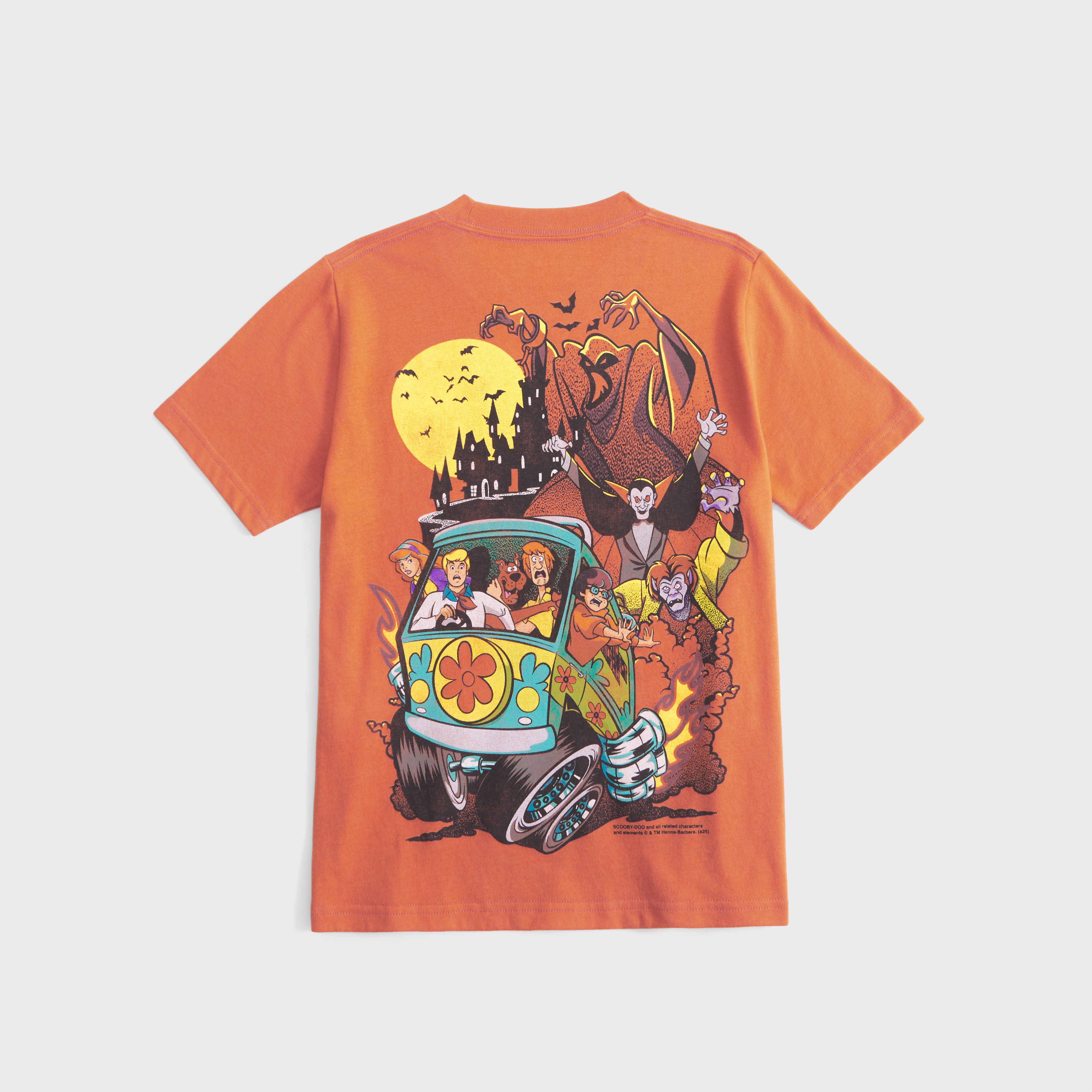 Abercrombie & Fitch Kids' Scooby-doo Graphic Tee In Orange