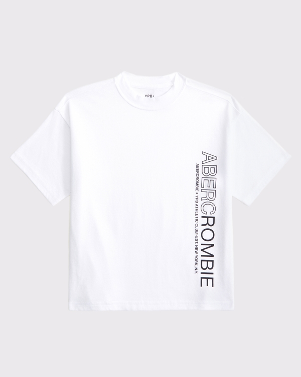 ypb active logo tee, White view 1