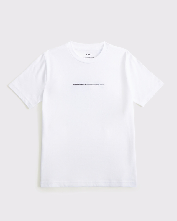 ypb imagery graphic logo tee, White view 2