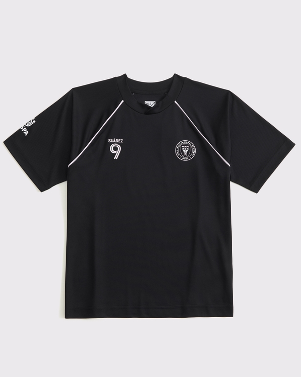 luis suarez short-sleeve fashion top, Black view 2