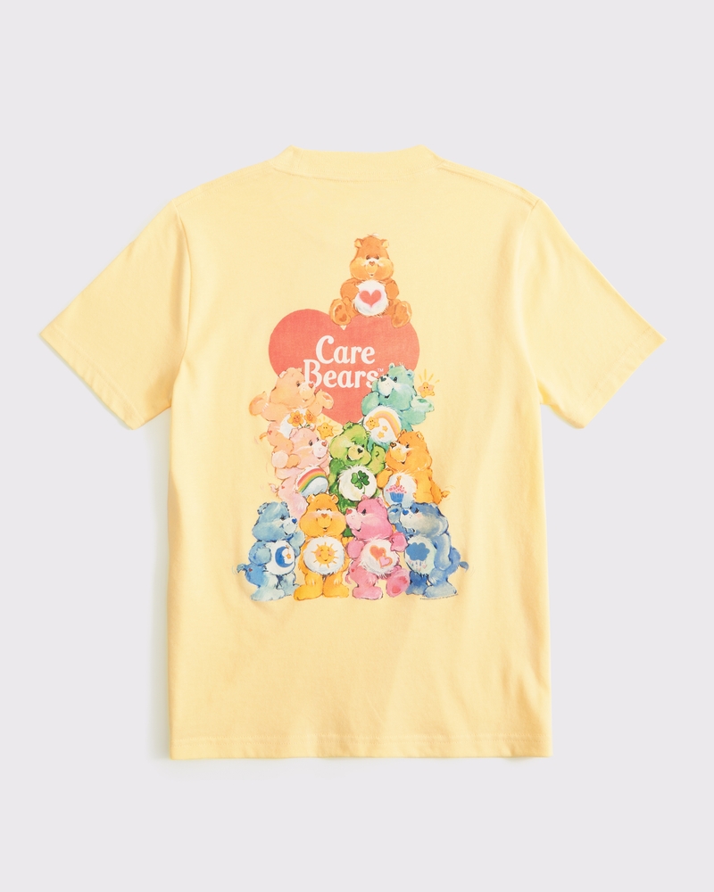 kids pride care bears graphic tee