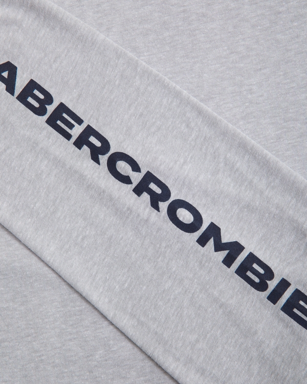 long-sleeve graphic logo tee