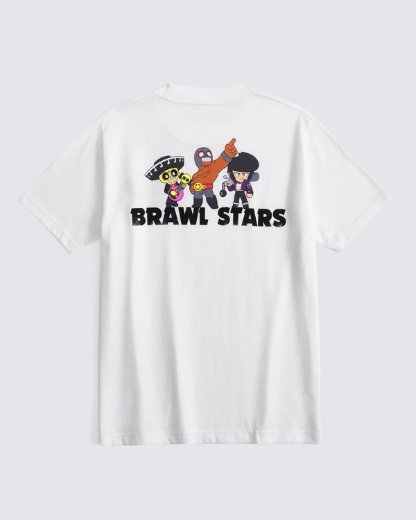 brawl stars graphic tee, White view 1