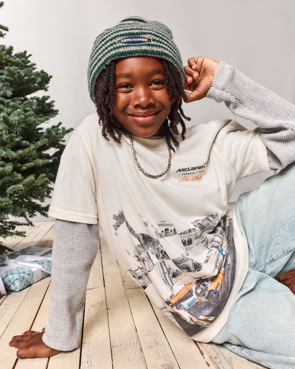 mclaren graphic tee, Cream view 1