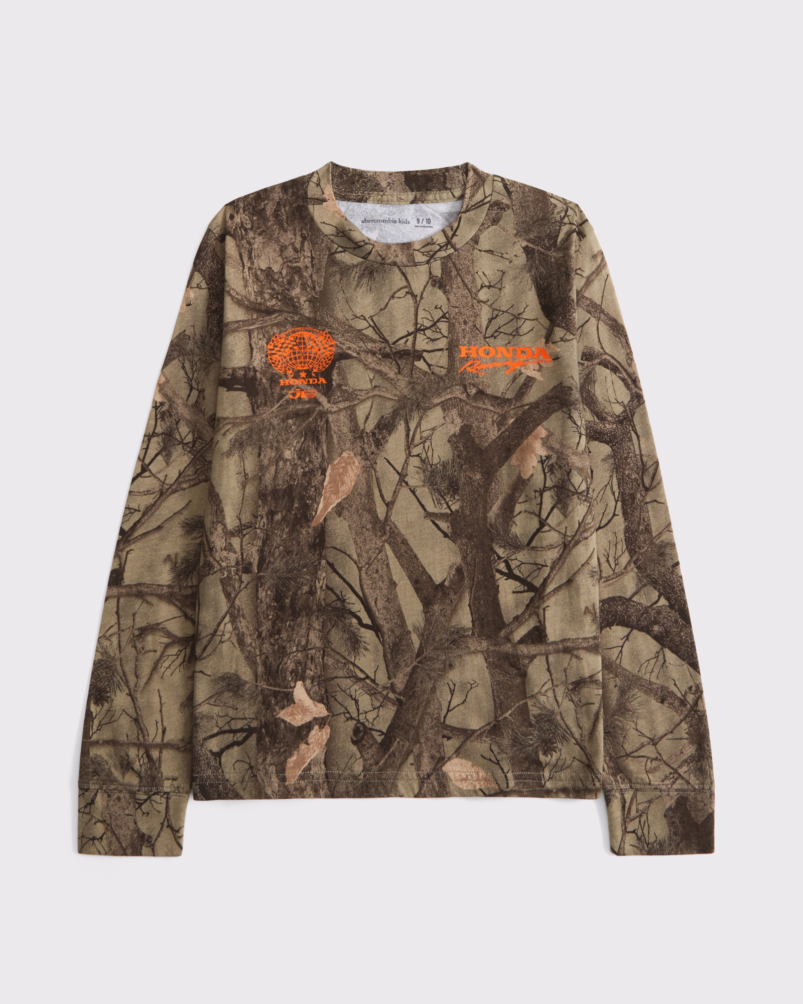 boys long-sleeve honda racing graphic tee | boys clearance