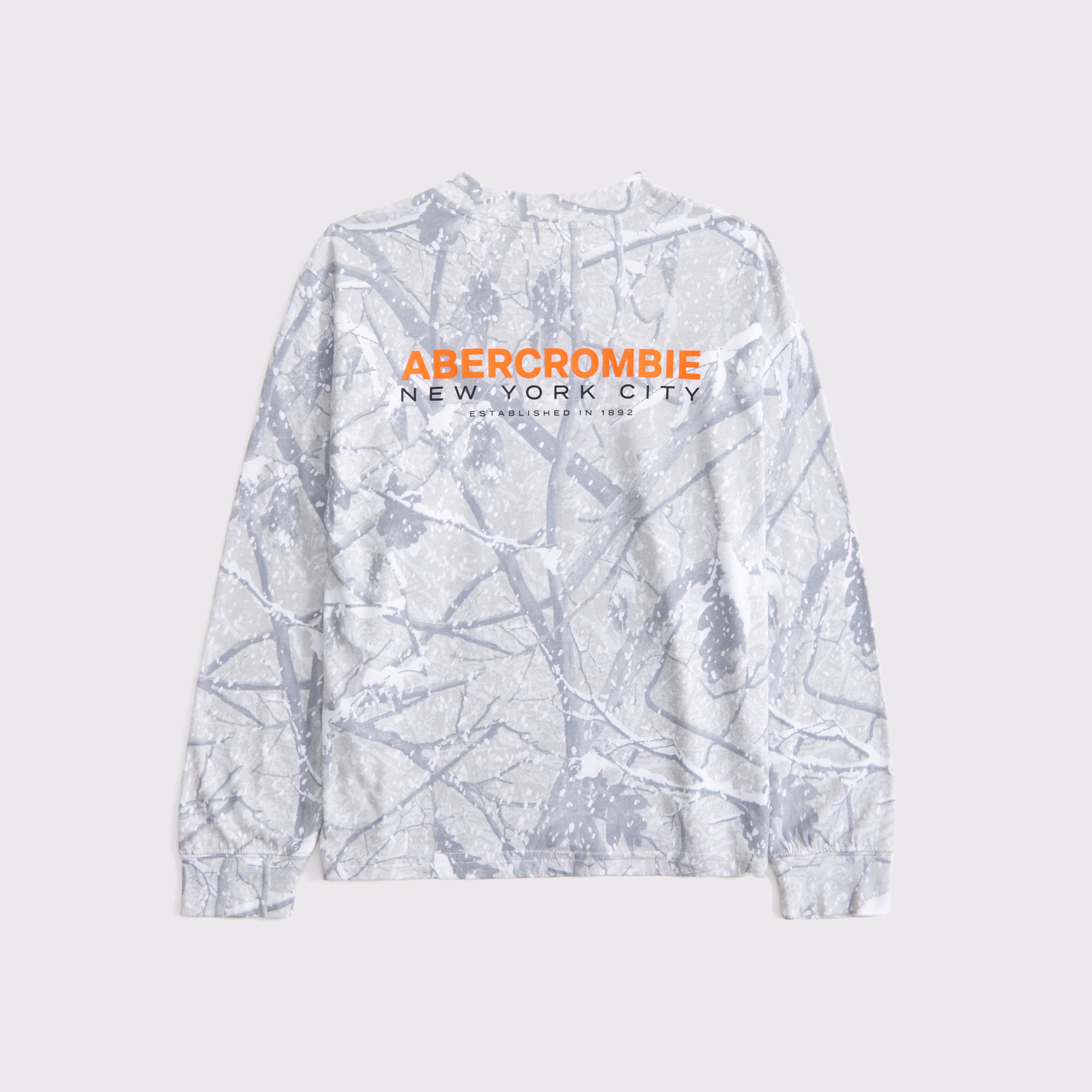 Abercrombie & Fitch Kids' Long-sleeve Logo Tee In Multi